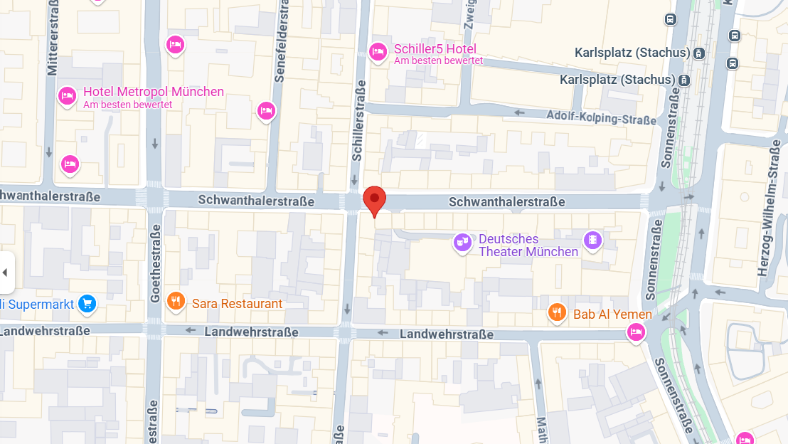 Kartenansicht München
